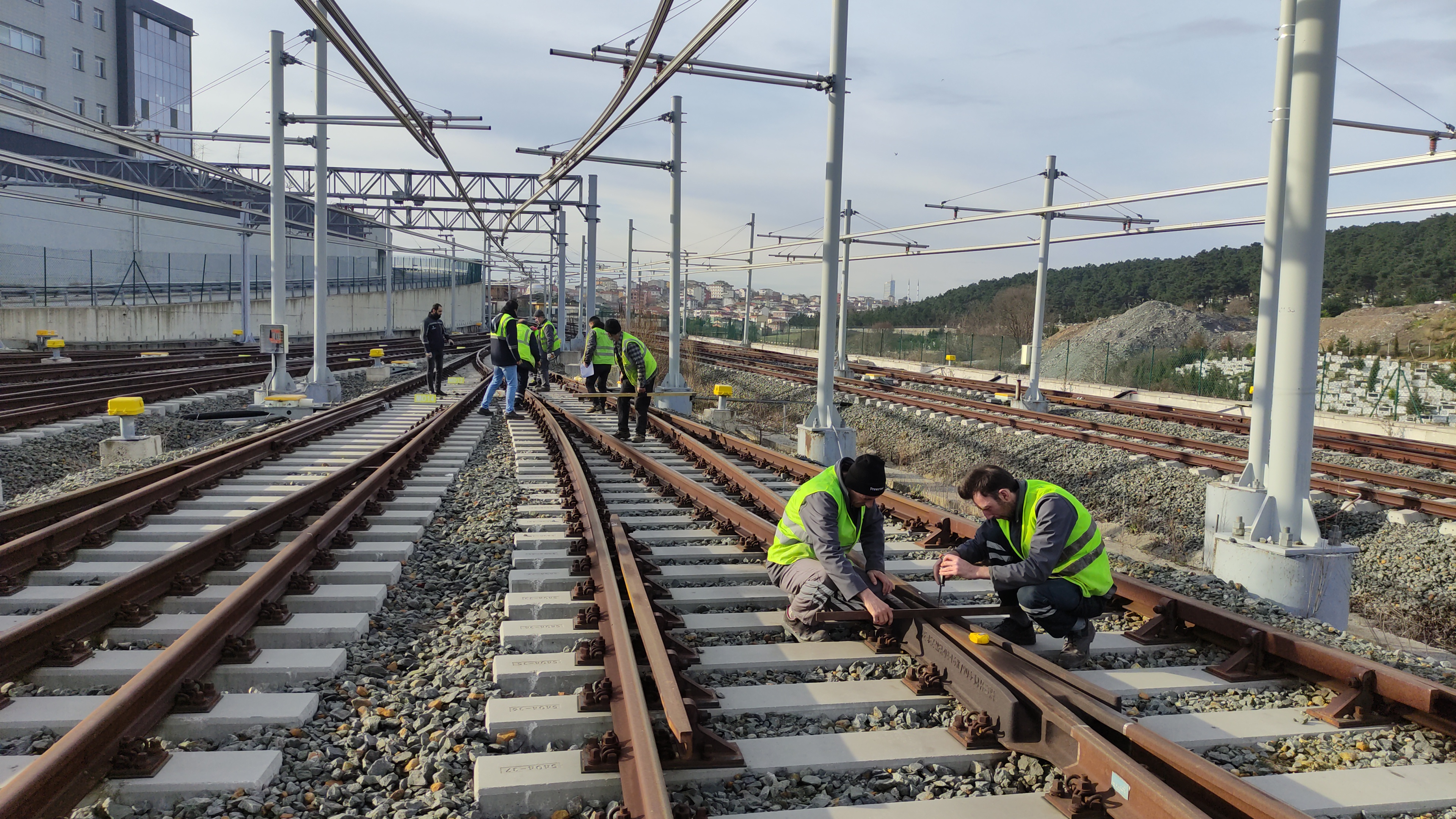 M2 ( Yenikapı – Hacıosman) Metro hattı bakım onarım işi